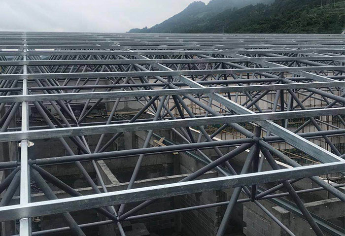 衡水学校艺体楼网架
